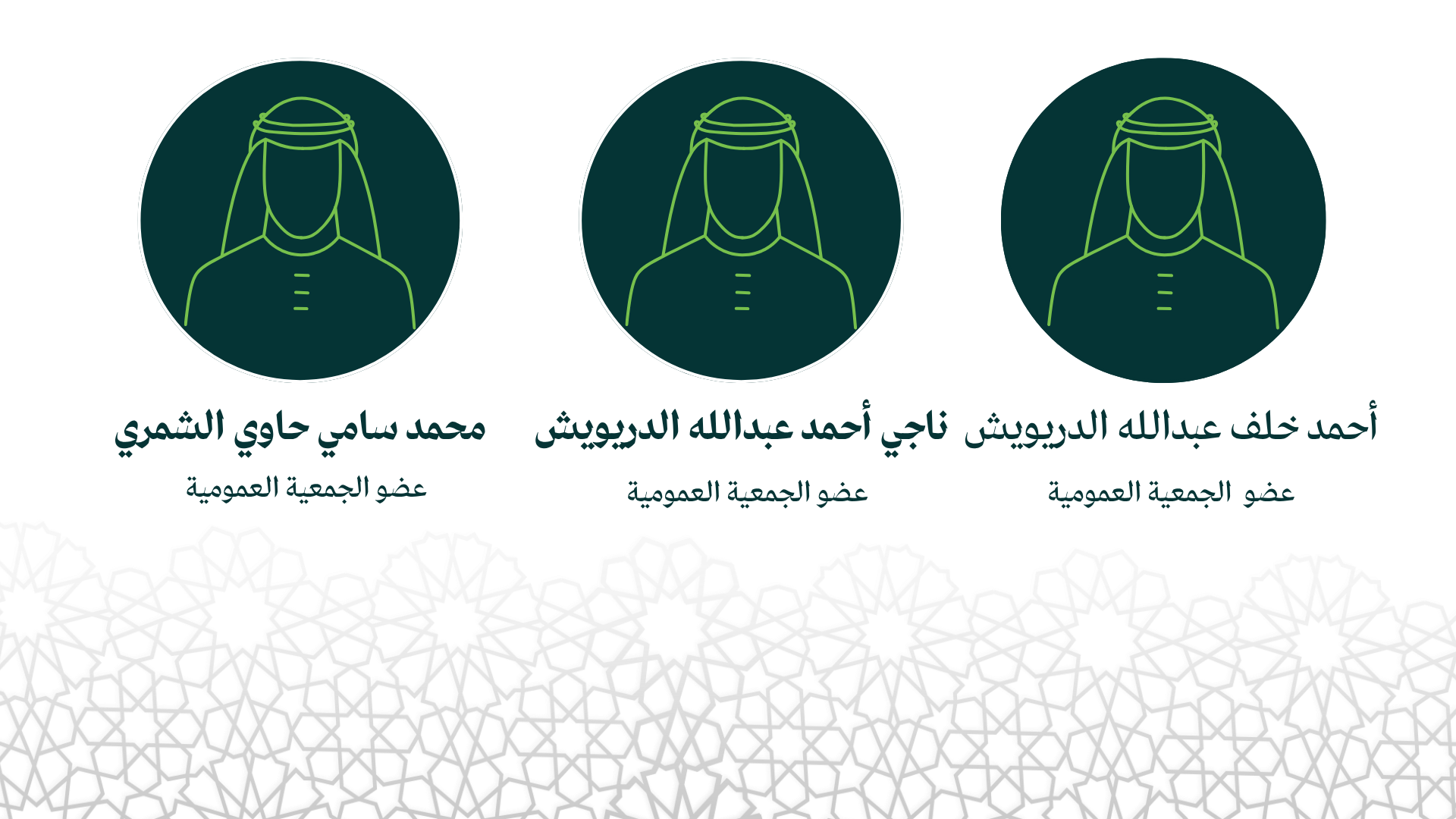 أعضاء الجمعية العمومية جمعية مأذن