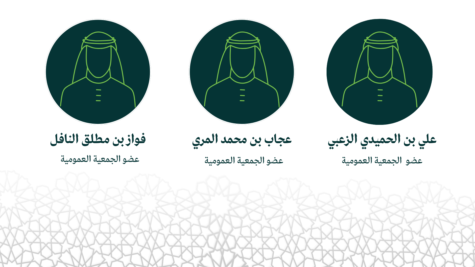 أعضاء الجمعية العمومية